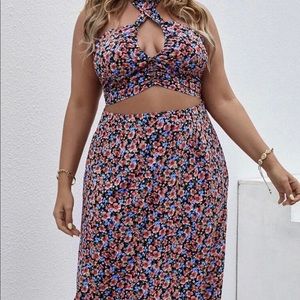 🏝🏝NWOT SHEIN Two Piece Skirt Set 🏝🏝